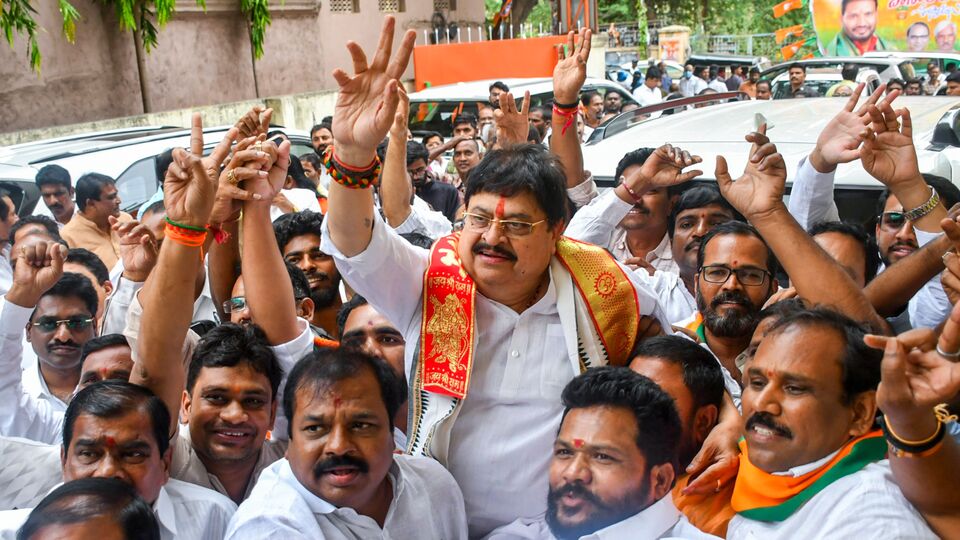 తెలంగాణ బీజేపీ అధ్యక్షుడిగా బాధ్యతలు స్వీకరించిన రాంచందర్ రావు